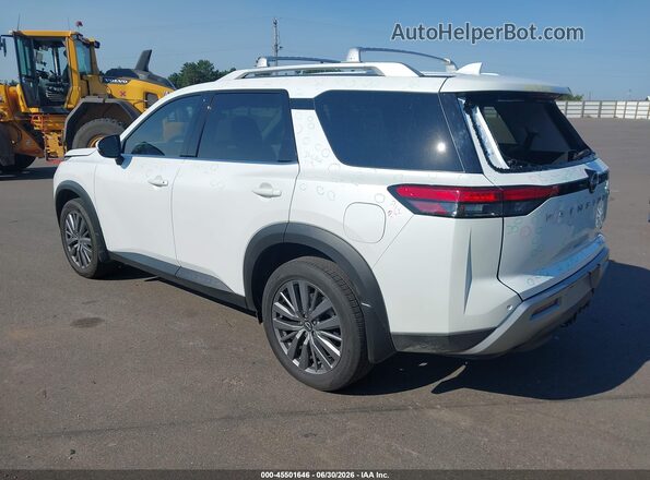 5N1DR3CBXSC261185 2025 NISSAN PATHFINDER White უკანა მარცხენა