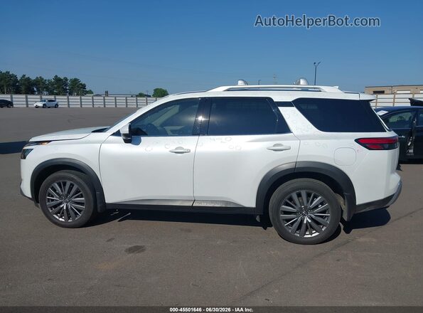 5N1DR3CBXSC261185 2025 NISSAN PATHFINDER White სალონის 360-გრადუსიანი ხედი