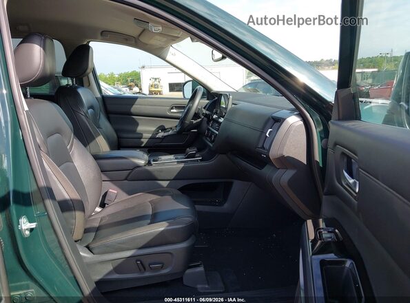 5N1DR3CC4NC256609 2022 NISSAN PATHFINDER Green Widok wnętrza z przodu