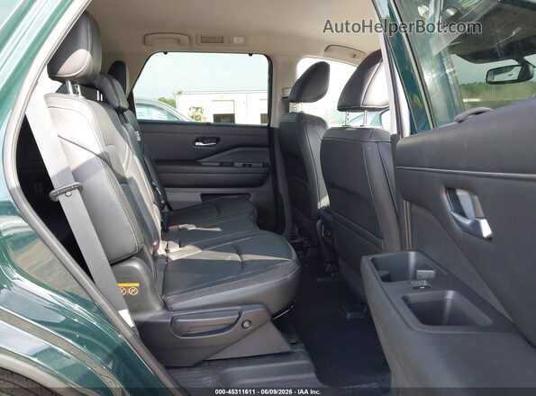 5N1DR3CC4NC256609 2022 NISSAN PATHFINDER Green Widok naklejki z numerem VIN