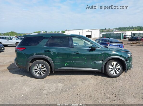 5N1DR3CC4NC256609 2022 NISSAN PATHFINDER Green Widok wnętrza z tyłu