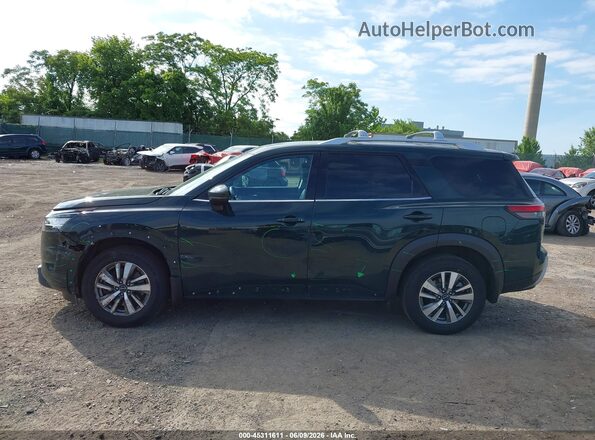 5N1DR3CC4NC256609 2022 NISSAN PATHFINDER Green Widok wnętrza 360 stopni