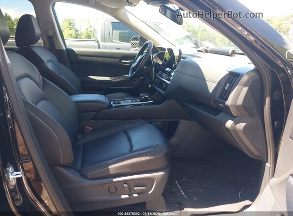 5N1DR3CC5SC241189 2025 NISSAN PATHFINDER Black Widok wnętrza z przodu