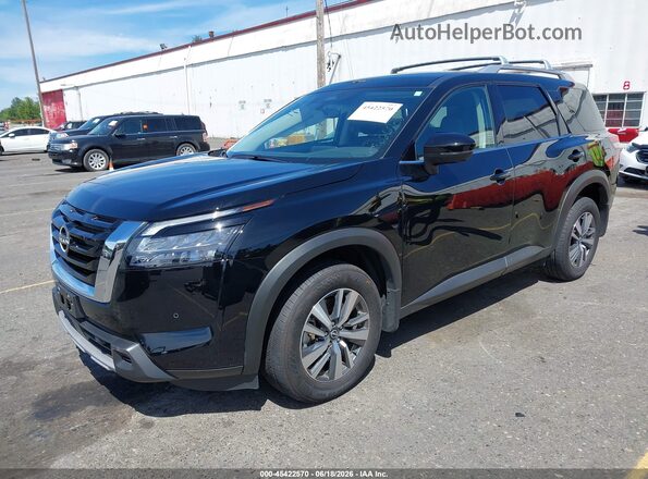 5N1DR3CC7SC211028 2025 NISSAN PATHFINDER Black Vista tres cuartos delantera izquierda
