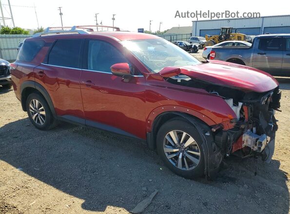 5N1DR3CC8RC204454 2024 NISSAN PATHFINDER Бордовый Передняя правая четверть