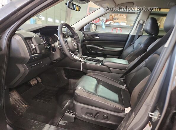 5N1DR3CCXPC217851 2023 NISSAN PATHFINDER Gray წინა სალონის ხედი