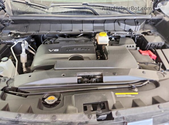 5N1DR3CCXPC217851 2023 NISSAN PATHFINDER Gray ძრავის განყოფილების ხედი