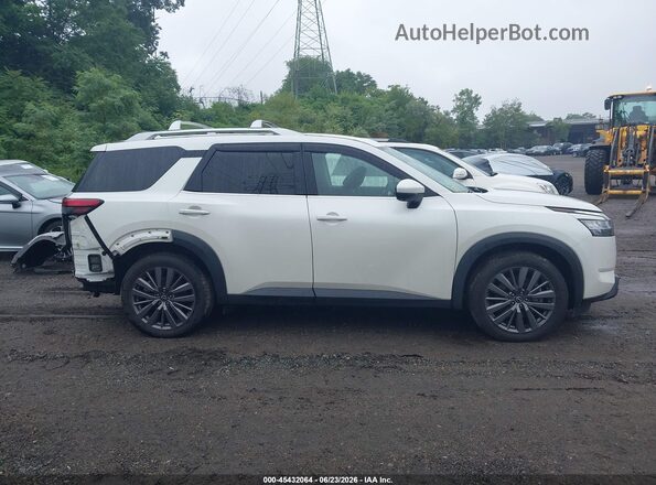 5N1DR3CD0PC229466 2023 NISSAN PATHFINDER White Vista interior de 360 grados