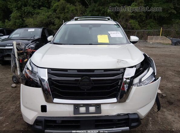 5N1DR3CD4RC245964 2024 NISSAN PATHFINDER White Vista del cuadro de instrumentos