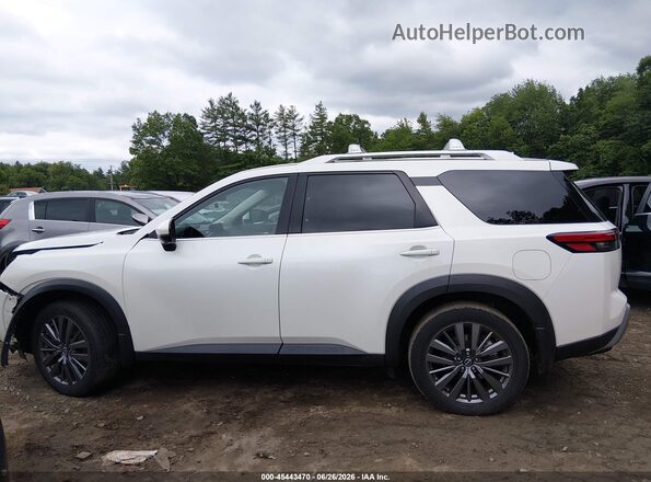 5N1DR3CD4RC245964 2024 NISSAN PATHFINDER White Vista interior de 360 grados