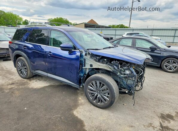 5N1DR3CD4SC210296 2025 NISSAN PATHFINDER Blue Delantero derecho