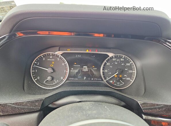 5N1DR3CD4SC210296 2025 NISSAN PATHFINDER Blue Vista del cuadro de instrumentos