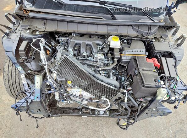 5N1DR3CD4SC210296 2025 NISSAN PATHFINDER Blue Vista del compartimento del motor