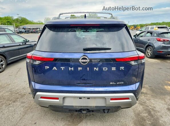 5N1DR3CD4SC210296 2025 NISSAN PATHFINDER Blue Vista trasera