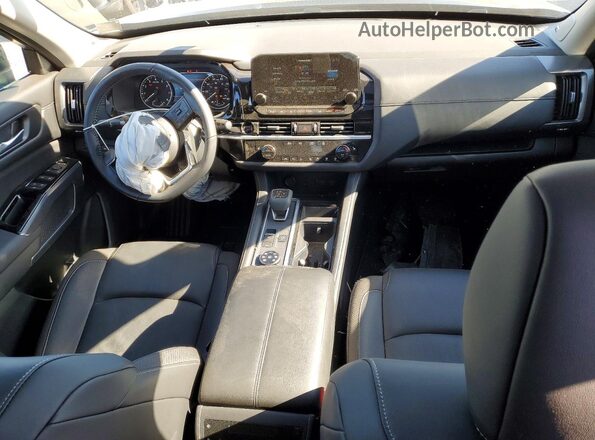 5N1DR3CD4SC230595 2025 NISSAN PATHFINDER Черный Вид панели приборов