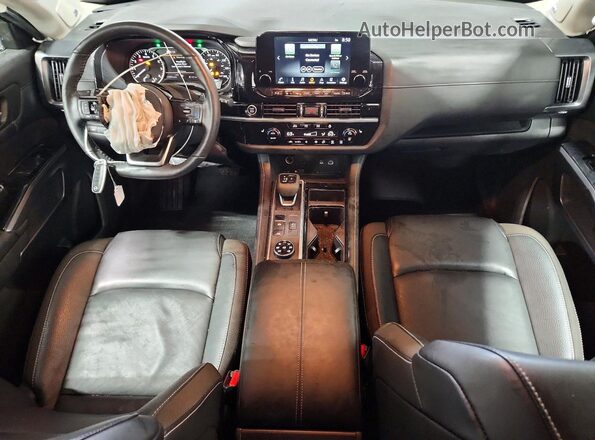 5N1DR3CD6PC277652 2023 NISSAN PATHFINDER Black წინა პანელის ხედი