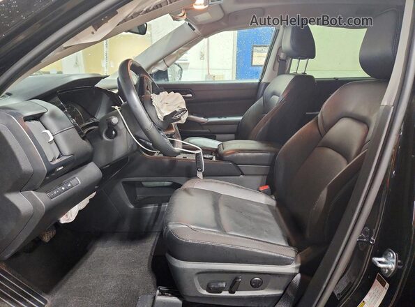 5N1DR3CD6PC277652 2023 NISSAN PATHFINDER Black წინა სალონის ხედი