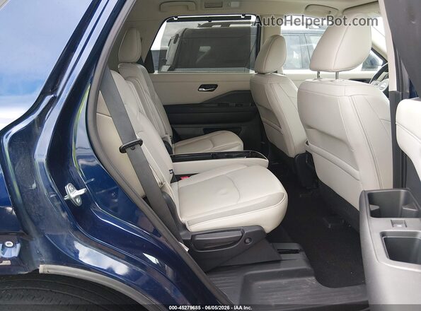 5N1DR3CD7PC238830 2023 NISSAN PATHFINDER Blue Vista de la etiqueta del VIN