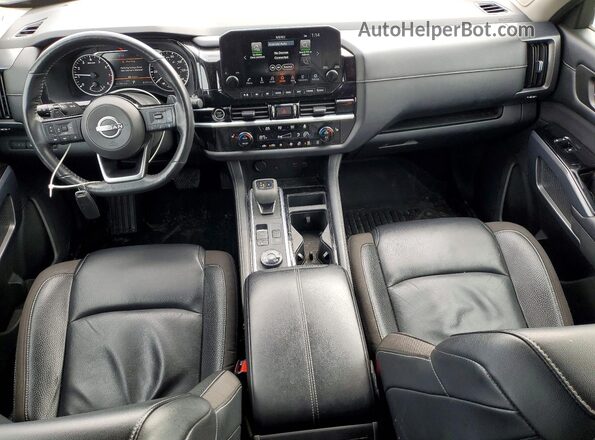 5N1DR3CD8PC215959 2023 NISSAN PATHFINDER White Dashboard view