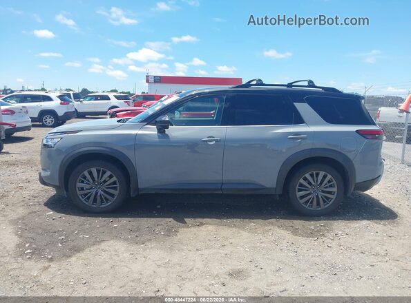 5N1DR3CD9RC239481 2024 NISSAN PATHFINDER Gray Սալոնի 360 աստիճան տեսք