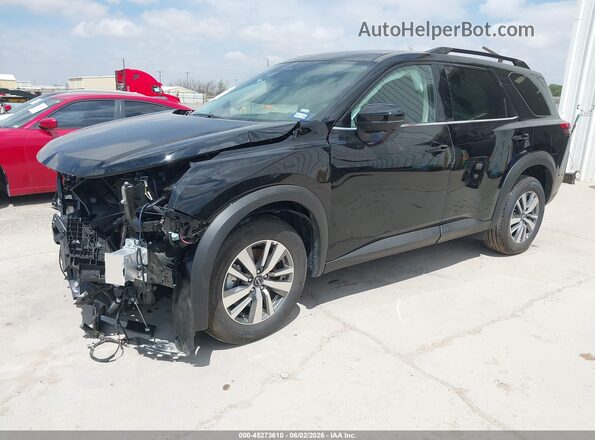 5N1DR3CS4TC242715 2026 NISSAN PATHFINDER Black Առջևի ձախ երեք քառորդ տեսարան
