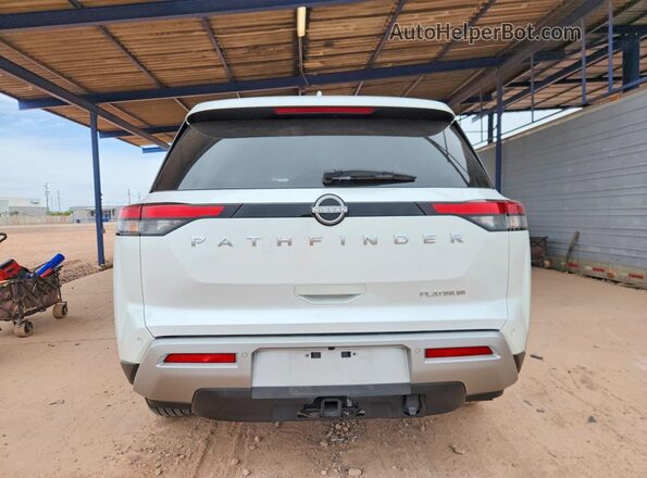 5N1DR3DG3SC228586 2025 NISSAN PATHFINDER White Widok z tyłu