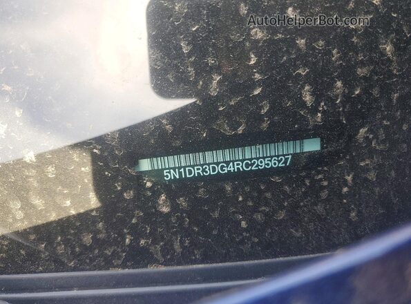 5N1DR3DG4RC295627 2024 NISSAN PATHFINDER Blue 