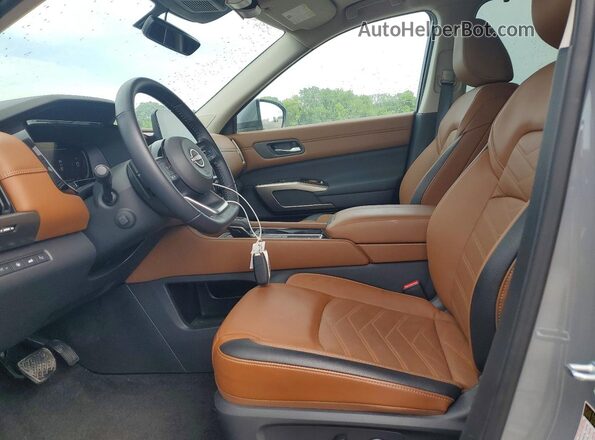 5N1DR3DH2SC264844 2025 NISSAN PATHFINDER Gray წინა სალონის ხედი