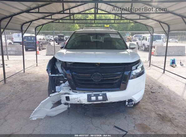 5N1DR3DJ1SC215315 2025 NISSAN PATHFINDER White Dashboard view