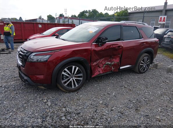 5N1DR3DJ4SC287870 2025 NISSAN PATHFINDER Красный Передняя левая четверть
