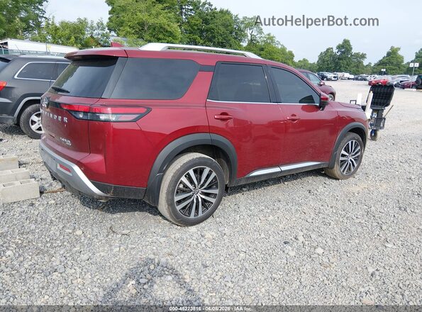 5N1DR3DJ4SC287870 2025 NISSAN PATHFINDER Красный Задняя правая четверть