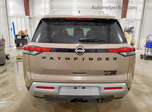 5N1DR3DK3PC275077 2023 NISSAN PATHFINDER Brown Вид ззаду
