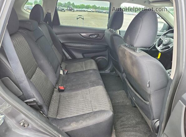 5N1ET2MT2KC722547 2019 NISSAN ROGUE Gray Вид задньої частини салону