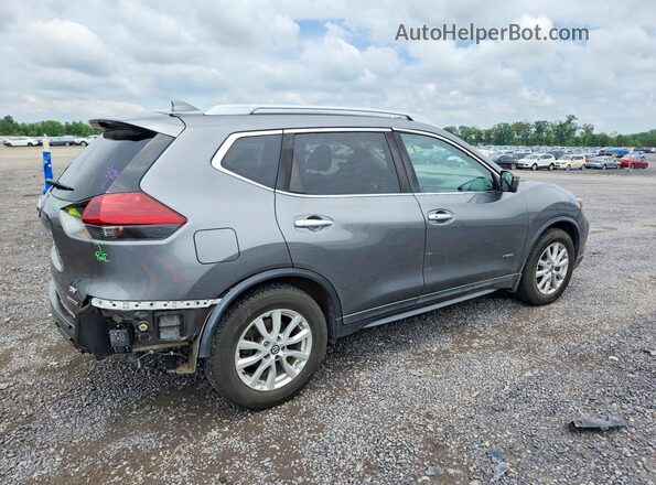 5N1ET2MT2KC722547 2019 NISSAN ROGUE Gray Задня права чверть