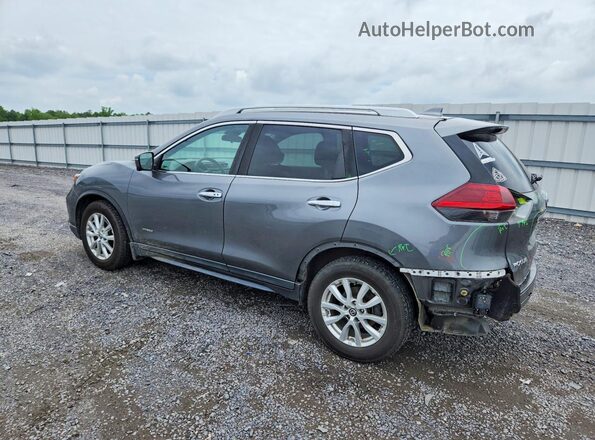 5N1ET2MT2KC722547 2019 NISSAN ROGUE Gray Задня ліва чверть