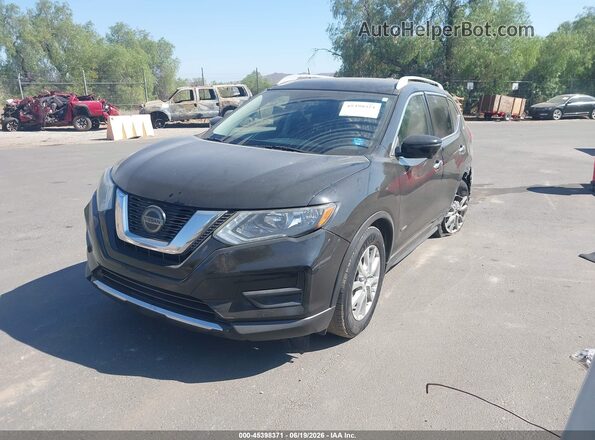 5N1ET2MT7KC719353 2019 NISSAN ROGUE HYBRID Black Front left