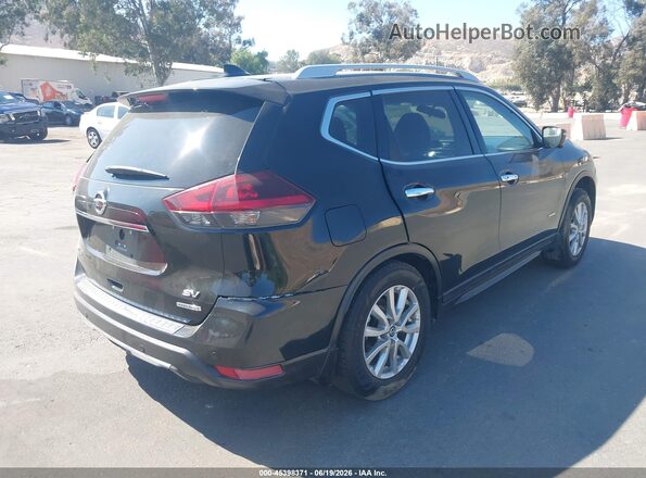 5N1ET2MT7KC719353 2019 NISSAN ROGUE HYBRID Black Rear right