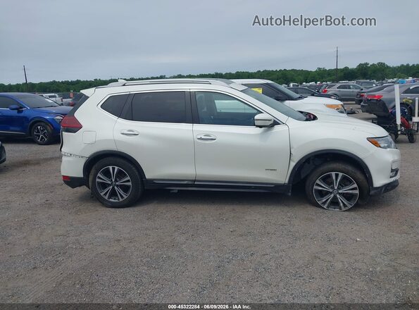 5N1ET2MV0KC737775 2019 NISSAN ROGUE HYBRID Белый Вид задней части салона