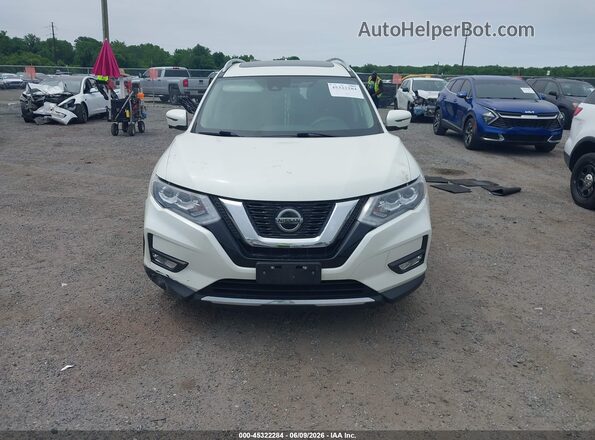 5N1ET2MV0KC737775 2019 NISSAN ROGUE HYBRID Белый Вид щитка приборов