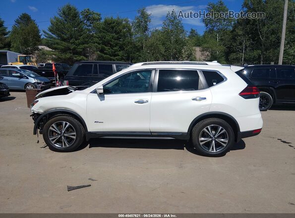 5N1ET2MV2HC828040 2017 NISSAN ROGUE HYBRID Белый 