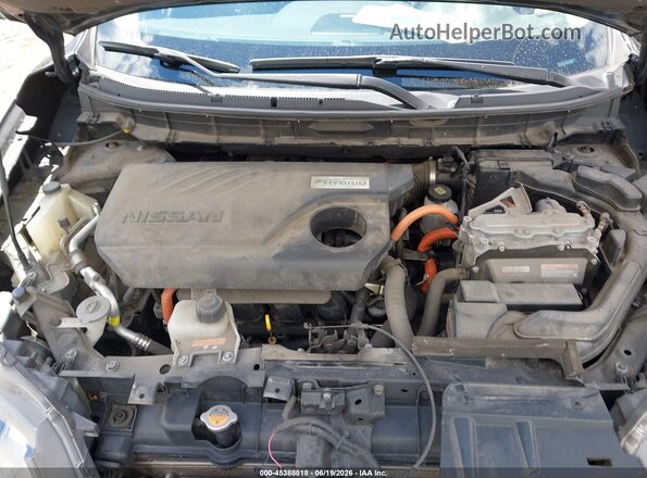 5N1ET2MV3HC790950 2017 NISSAN ROGUE HYBRID Black Vista trasera