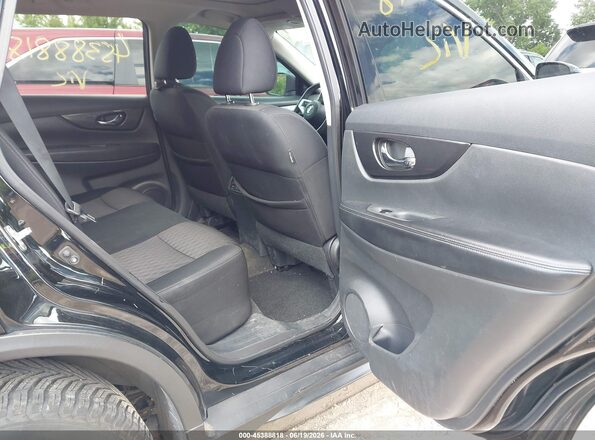 5N1ET2MV3HC790950 2017 NISSAN ROGUE HYBRID Black Vista de la etiqueta del VIN
