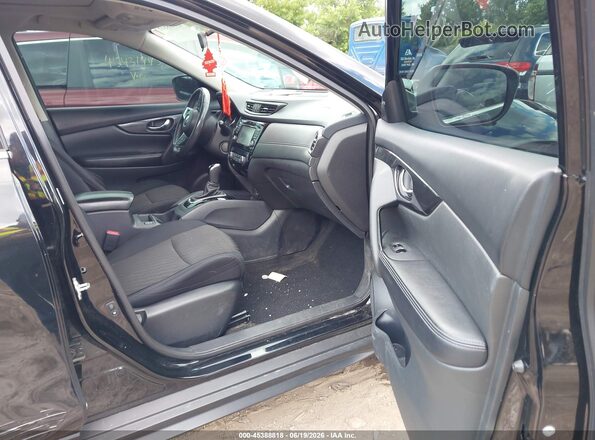 5N1ET2MV3HC790950 2017 NISSAN ROGUE HYBRID Black Vista interior delantera
