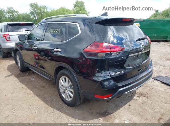 5N1ET2MV3HC790950 2017 NISSAN ROGUE HYBRID Black Trasero izquierdo
