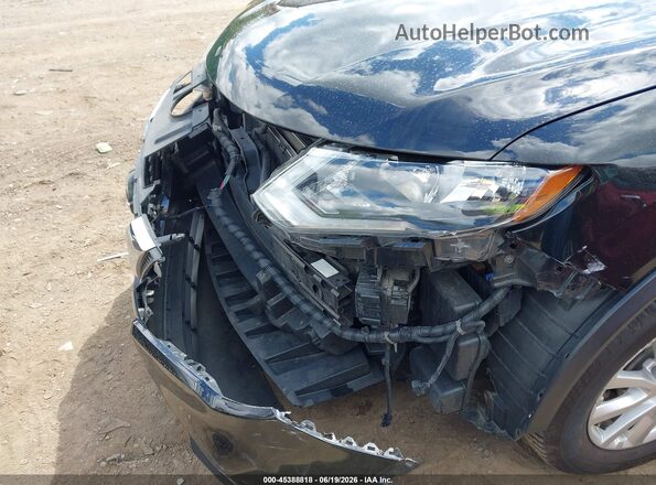 5N1ET2MV3HC790950 2017 NISSAN ROGUE HYBRID Black Vista frontal