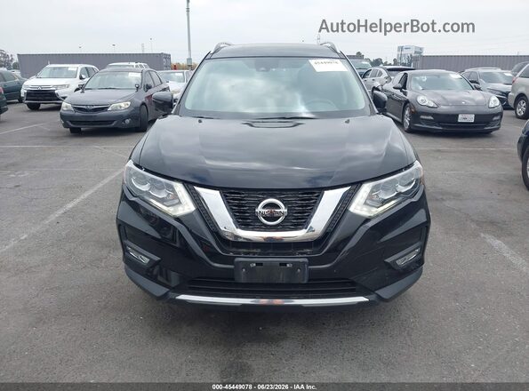 5N1ET2MV3HC798160 2017 NISSAN ROGUE HYBRID Black ხელსაწყოთა პანელის ხედი