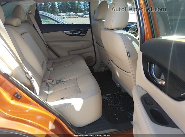 5N1ET2MV3HC807410 2017 NISSAN ROGUE HYBRID Orange Vista de la etiqueta del VIN