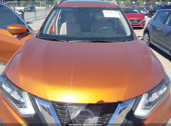 5N1ET2MV3HC807410 2017 NISSAN ROGUE HYBRID Orange Vista trasera