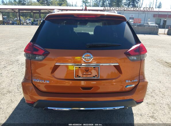5N1ET2MV3HC807410 2017 NISSAN ROGUE HYBRID Orange 