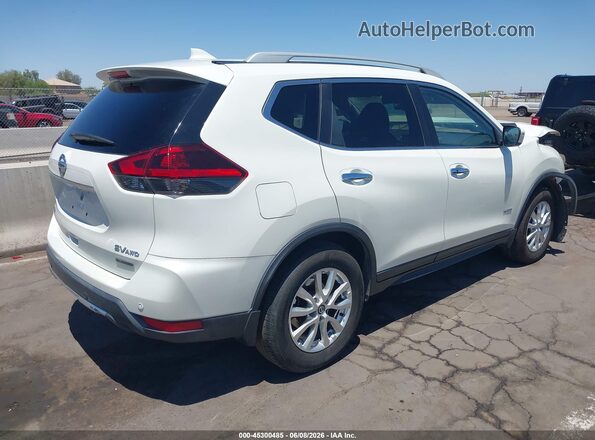 5N1ET2MV5KC736296 2019 NISSAN ROGUE HYBRID White Հետևի աջ